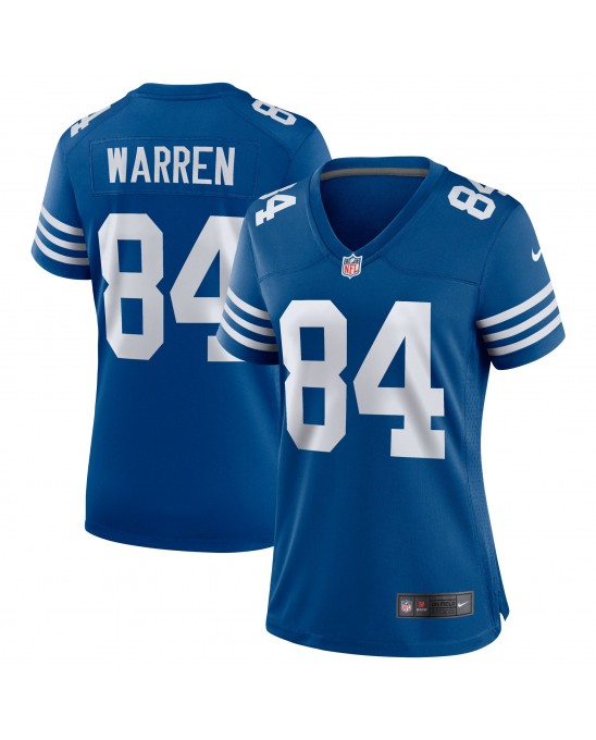 Tyler Warren Indianapolis Colts Nike Damen-Ausweichtrikot – Royal