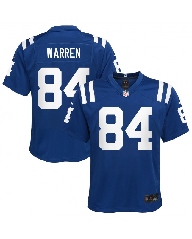 Tyler Warren Indianapolis Colts Nike Jugend-Team-Spieler Trikot – Königsblau