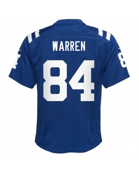 Tyler Warren Indianapolis Colts Nike Jugend-Team-Spieler Trikot – Königsblau
