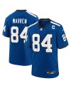 Tyler Warren Indianapolis Colts Nike Alternate 2 Indiana Nights Spieler Trikot – Heather Royal