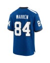 Tyler Warren Indianapolis Colts Nike Alternate 2 Indiana Nights Spieler Trikot – Heather Royal
