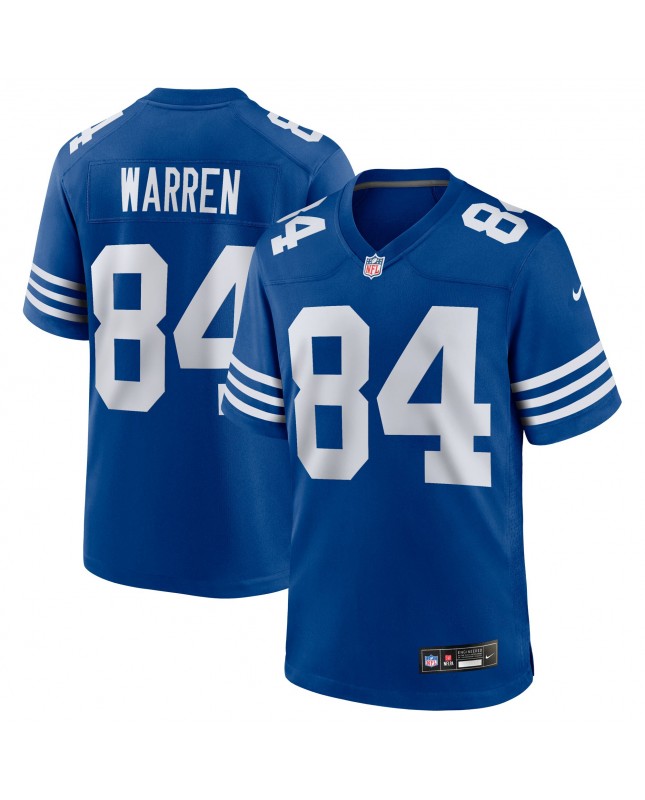 Tyler Warren Indianapolis Colts Nike Alternatives Spieler Trikot – Königsblau