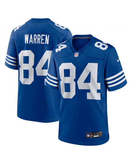 Tyler Warren Indianapolis Colts Nike Alternatives Spieler Trikot – Königsblau