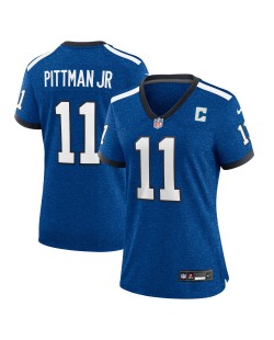Michael Pittman Jr. Indianapolis Colts Nike Indiana Nights Alternate Game-Trikot für Damen – Königsblau