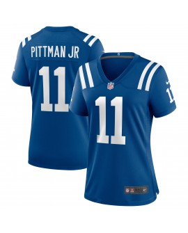Michael Pittman Jr. Indianapolis Colts Nike Spiele-Trikot für Damen – Royalblau