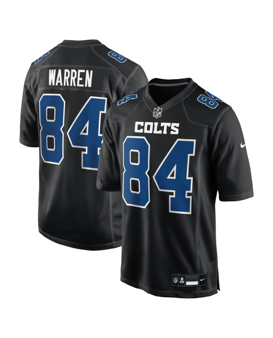 Tyler Warren Indianapolis Colts Nike Fashion Trikot – Carbon Black