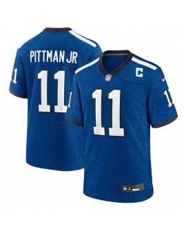 Indiana Nights Michael Pittman Jr. Indianapolis Colts Nike Alternative Game-Trikot – Blau