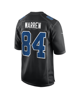Tyler Warren Indianapolis Colts Nike Fashion Trikot – Carbon Black
