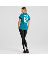 Travis Hunter Jacksonville Jaguars Nike Damen 2025 NFL Draft First Round Pick TeamSpiele-Trikot – Blaugrün