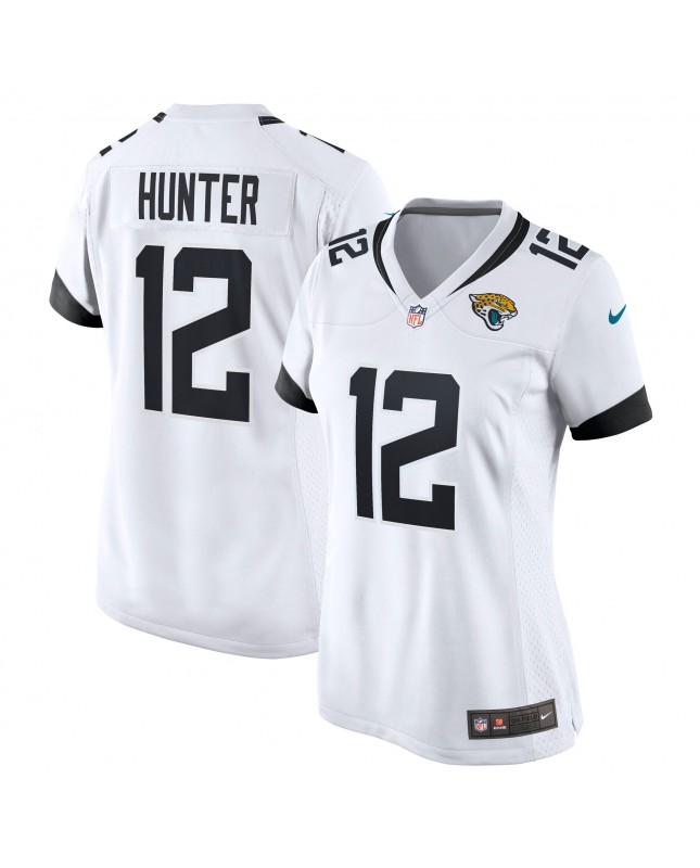 Travis Hunter Jacksonville Jaguars Nike Damen-Spieler Trikot – Weiß