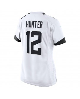 Travis Hunter Jacksonville Jaguars Nike Damen-Spieler Trikot – Weiß