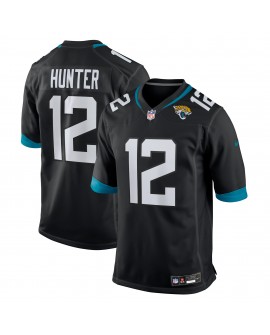 Travis Hunter Jacksonville Jaguars Nike 2025 NFL Draft First Round Pick AlternateSpieler Trikot – Schwarz