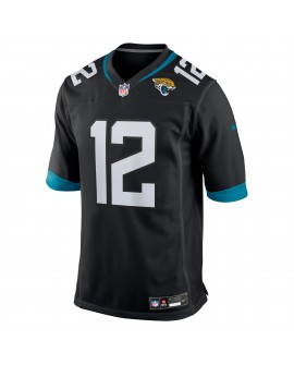 Travis Hunter Jacksonville Jaguars Nike 2025 NFL Draft First Round Pick AlternateSpieler Trikot – Schwarz