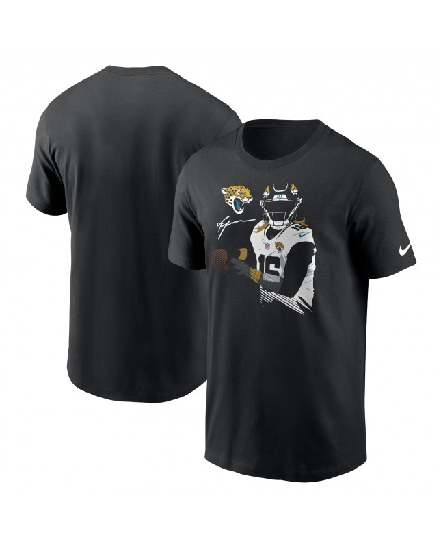Trevor Lawrence Jacksonville Jaguars Nike Spieler Graphic T-Shirt – Schwarz