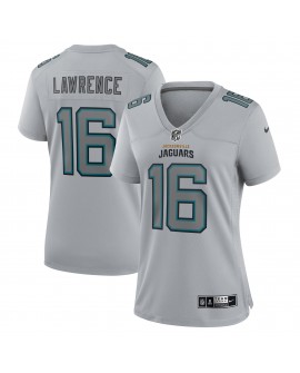 Trevor Lawrence Jacksonville Jaguars Nike Atmosphere Fashion Game-Trikot für Damen – Grau