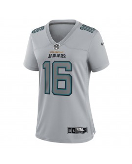 Trevor Lawrence Jacksonville Jaguars Nike Atmosphere Fashion Game-Trikot für Damen – Grau