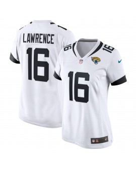 Trevor Lawrence Jacksonville Jaguars Nike Damen-Spieler Trikot – Weiß