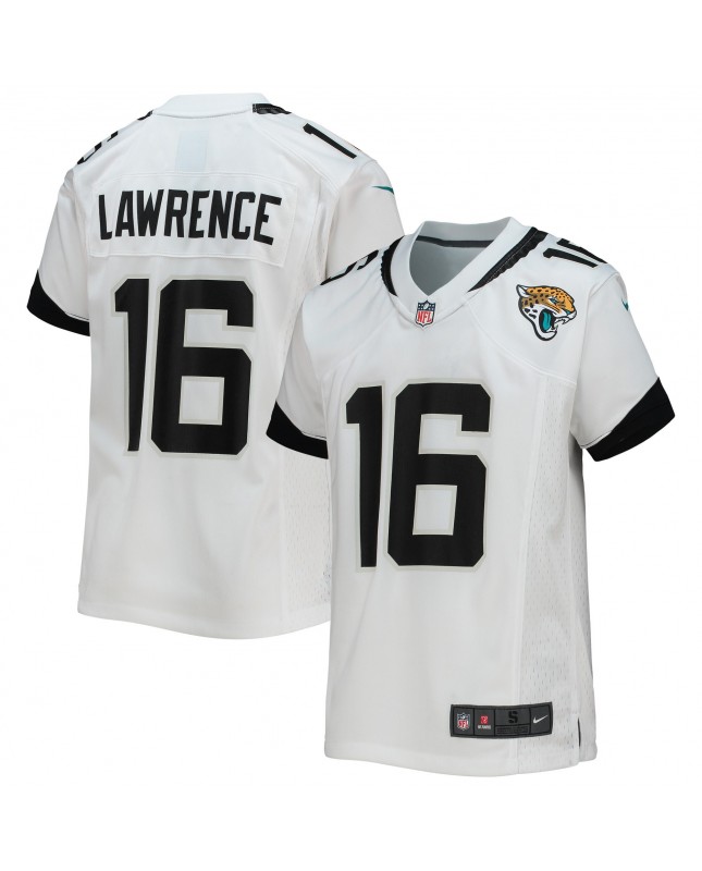 Trevor Lawrence Jacksonville Jaguars Nike Jugend-Spieler Trikot – Weiß