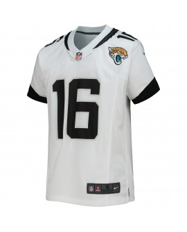 Trevor Lawrence Jacksonville Jaguars Nike Jugend-Spieler Trikot – Weiß