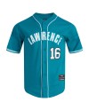 Trevor Lawrence Jacksonville Jaguars Pro Standard Mesh-Baseballtrikot mit Knöpfen – Blaugrün