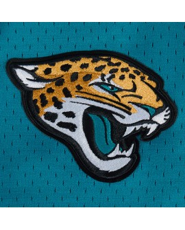 Trevor Lawrence Jacksonville Jaguars Pro Standard Mesh-Baseballtrikot mit Knöpfen – Blaugrün