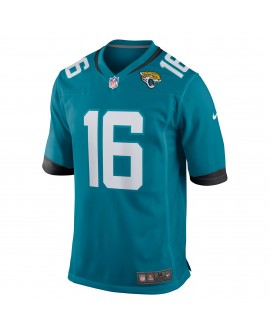 Trevor Lawrence Jacksonville Jaguars Nike Spieler Trikot – Blaugrün