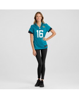 Trevor Lawrence Jacksonville Jaguars Nike Damen-Spieler Trikot – Blaugrün
