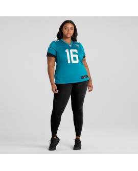 Trevor Lawrence Jacksonville Jaguars Nike Damen-Spieler Trikot – Blaugrün