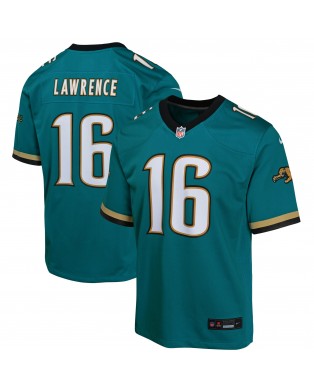 Trevor Lawrence Jacksonville Jaguars Nike Jugend-Spieler Trikot – Blaugrün