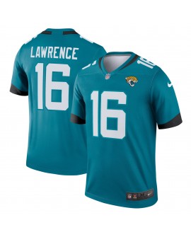 Trevor Lawrence Jacksonville Jaguars Nike Legend Spieler Performance Top – Blaugrün
