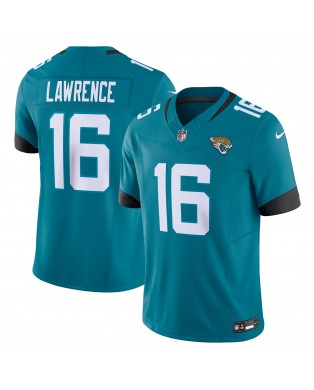 Trevor Lawrence Jacksonville Jaguars Nike Vapor F.U.S.E. Limitierter Trikot – Blaugrün