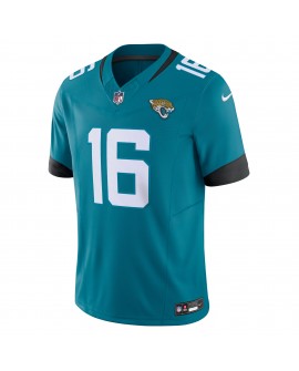 Trevor Lawrence Jacksonville Jaguars Nike Vapor F.U.S.E. Limitierter Trikot – Blaugrün