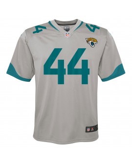 Travon Walker Jacksonville Jaguars Nike Inverted Game-Trikot für Jugendliche – Silber