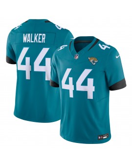 Travon Walker Jacksonville Jaguars Nike Vapor F.U.S.E. Limitierter Trikot – Blaugrün