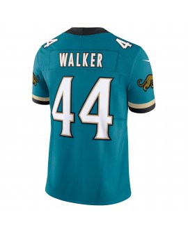 Travon Walker Jacksonville Jaguars Nike Prowler Throwback Vapor F.U.S.E. Limitierter Trikot – Blaugrün