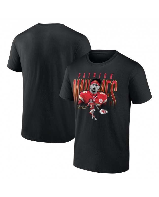 Patrick Mahomes Kansas City Chiefs Humble Shadow Spieler-T-Shirt – Schwarz