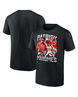 Patrick Mahomes Kansas City Chiefs Notorious Spieler Grafik-T-Shirt – Schwarz