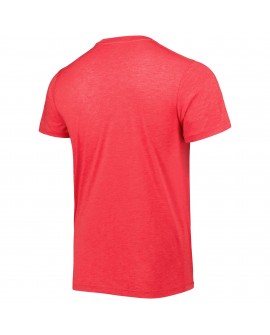 Patrick Mahomes Kansas City Chiefs Homage Unisex NFL Blitz Spieler Tri-Blend T-Shirt – Heathered Heather Red