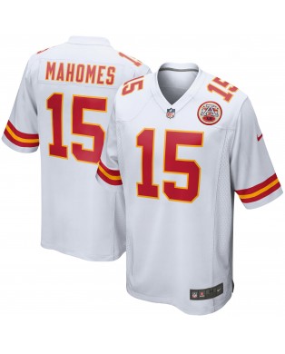 Patrick Mahomes Kansas City Chiefs Nike Jugend-Spieler Trikot – Weiß