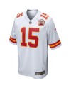 Patrick Mahomes Kansas City Chiefs Nike Jugend-Spieler Trikot – Weiß