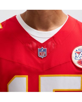 Patrick Mahomes Kansas City Chiefs Nike Vapor F.U.S.E. Elite-Trikot – Rot