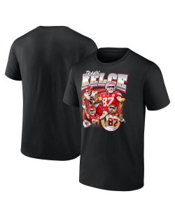 Travis Kelce Kansas City Chiefs Notorious Spieler Grafik-T-Shirt – Schwarz