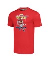 Travis Kelce Kansas City Chiefs Homage Unisex NFL Blitz Spieler Tri-Blend T-Shirt – Meliertes Rot
