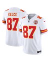 Travis Kelce Kansas City Chiefs Nike Vapor F.U.S.E. Limitiertes Trikot – Weiß