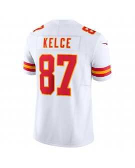 Travis Kelce Kansas City Chiefs Nike Vapor F.U.S.E. Limitiertes Trikot – Weiß