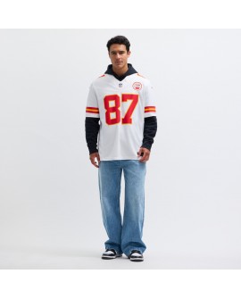 Travis Kelce Kansas City Chiefs Nike Vapor F.U.S.E. Limitiertes Trikot – Weiß