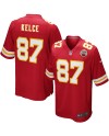 Travis Kelce Kansas City Chiefs Nike Jugend-Spieler Trikot – Rot