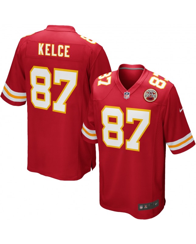 Travis Kelce Kansas City Chiefs Nike Jugend-Spieler Trikot – Rot