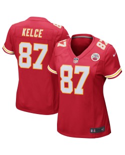 Travis Kelce Kansas City Chiefs Nike Damen-Spieler Trikot – Rot