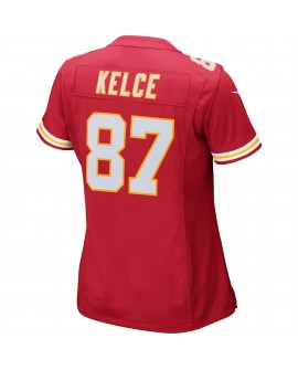 Travis Kelce Kansas City Chiefs Nike Damen-Spieler Trikot – Rot